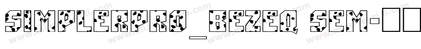 SimplerPro_BEZEQ Sem字体转换